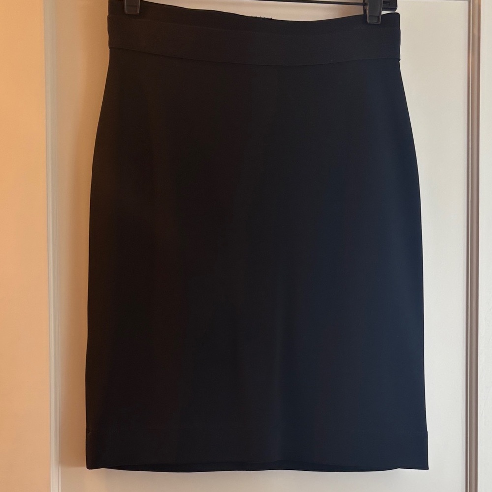 BCBGMaxAzria Black Pencil Skirt
